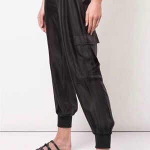 Women's Cinq a Sept tous les jours Black Cargo Pants